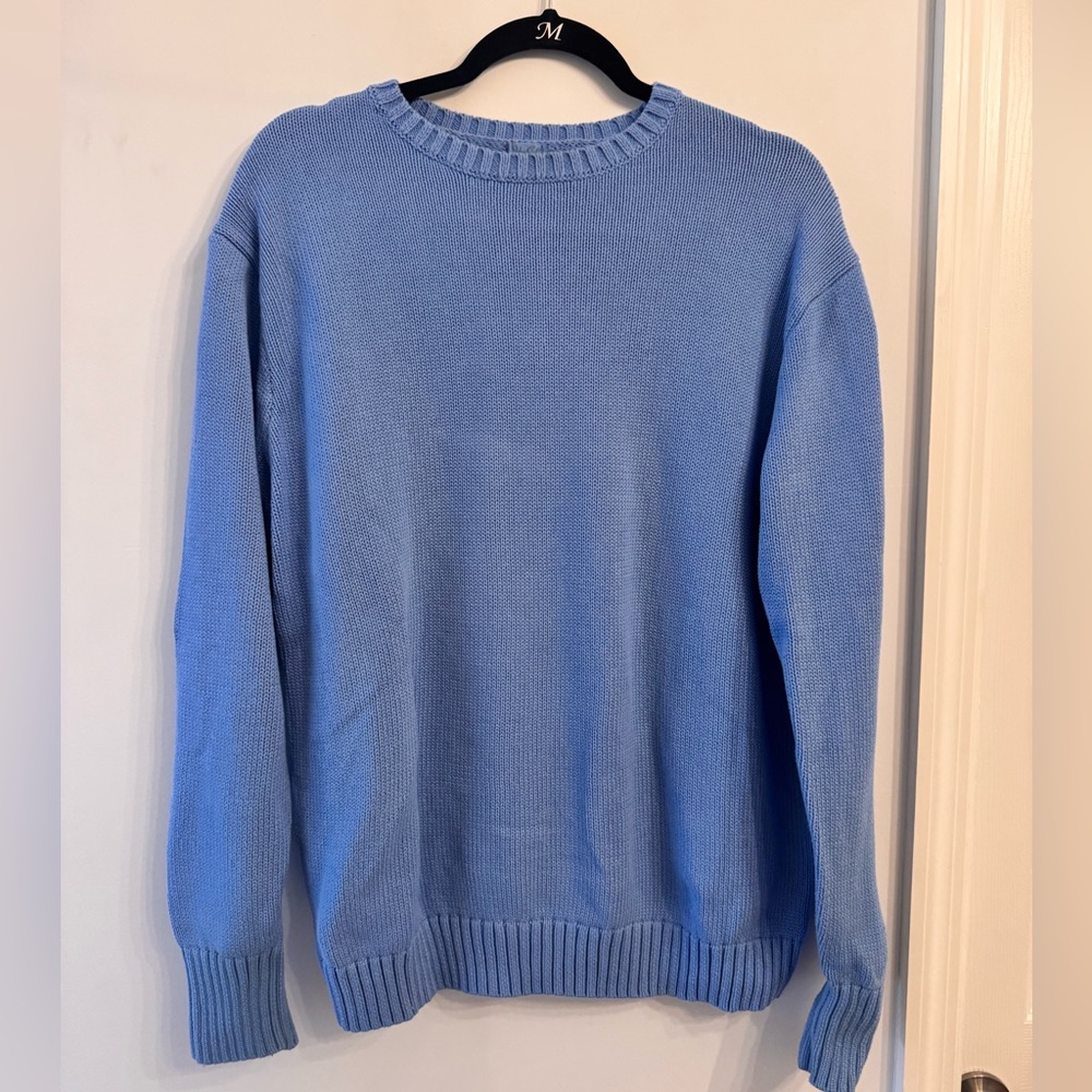 Brandy Melville Light Blue Crewneck Sweater